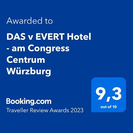 Das V Evert Hotel - Am Congress Centrum Würzburg Exteriér fotografie